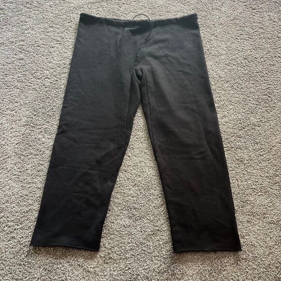 YZ Yeezy Vultures Gosha Sweatpants Black Oversized Baggy Kanye Mens 2 (44x29) - Picture 1 of 10
